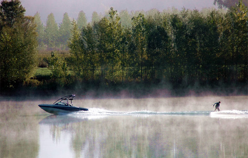 Water skiing